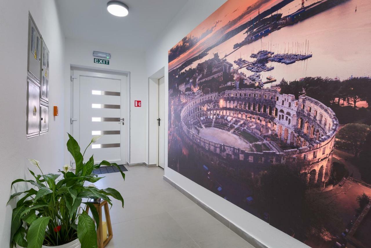 Apartments Dream In Arena 1 Pula Center Free Parking Eksteriør billede
